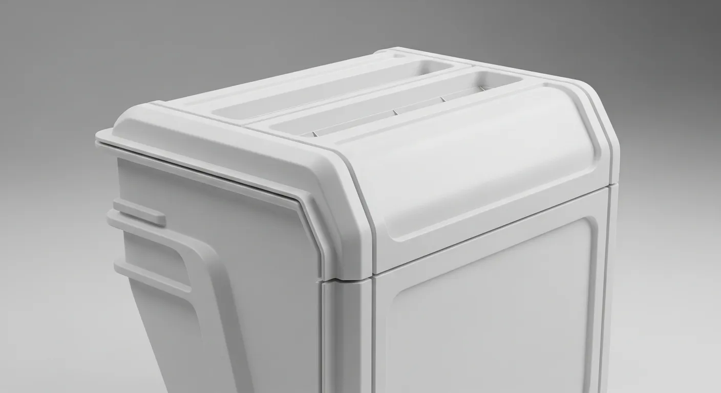 HVAC Plastic Waste Bin