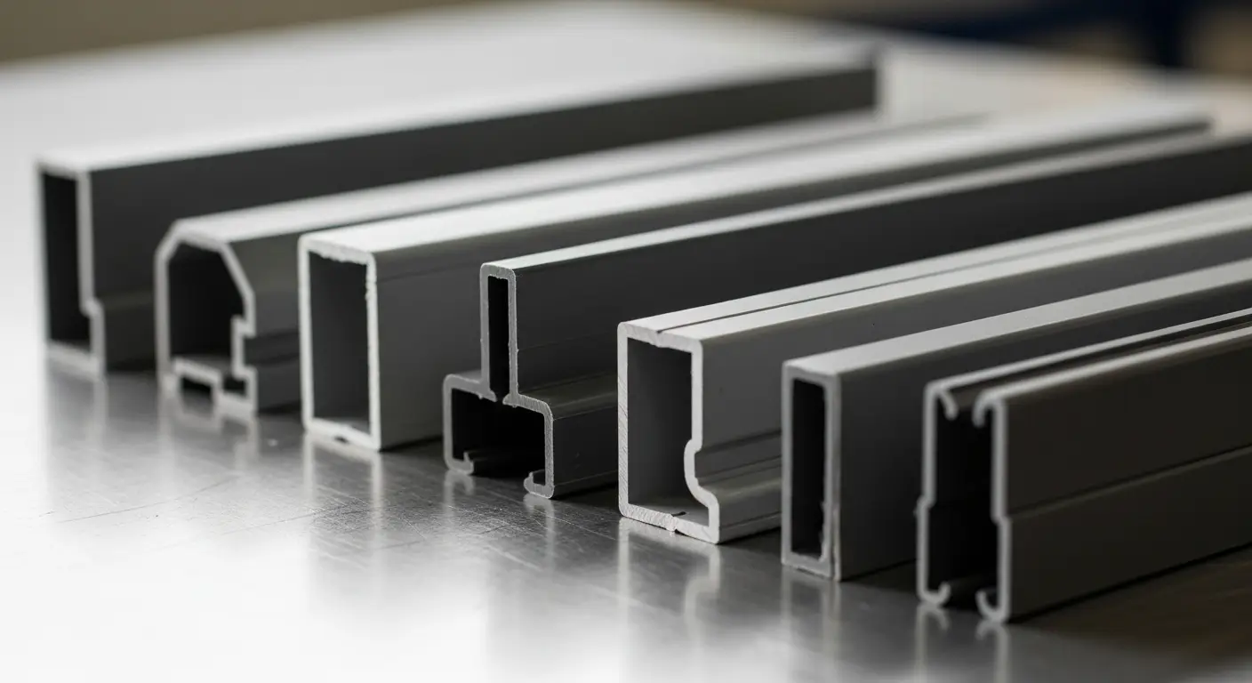 Plastic extrusion component defects visualization
