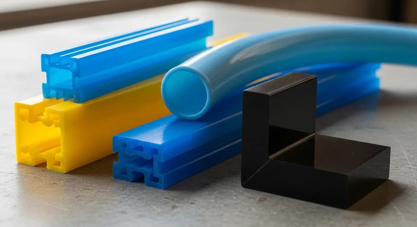 HVAC plastic extrusion manufacturing process