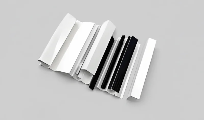 HVAC plastic extrusion manufacturing process