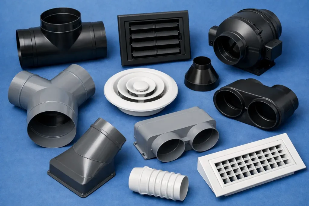 How Does Injection Molding Drive Lightweighting in Transport HVAC?