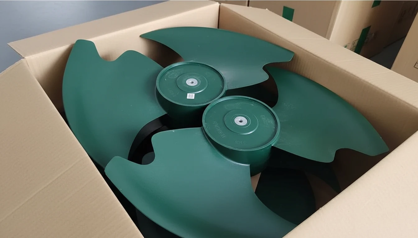 Plastic Fan Blade Design Silence HVAC Systems