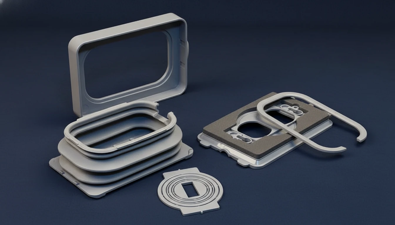 Plastic Fan Blade Design Silence HVAC Systems
