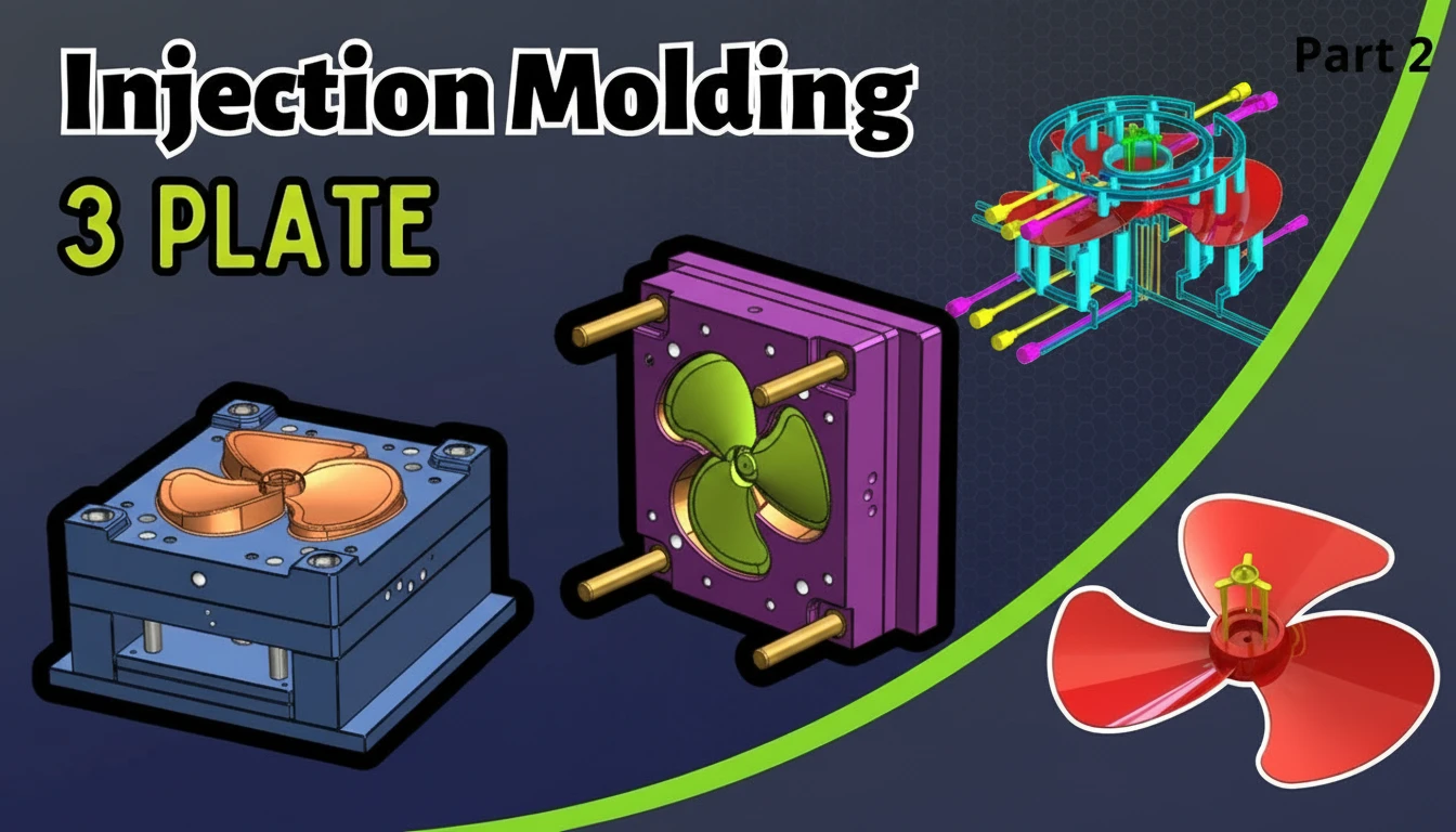 Injection Molding Precision HVAC Fan Blade