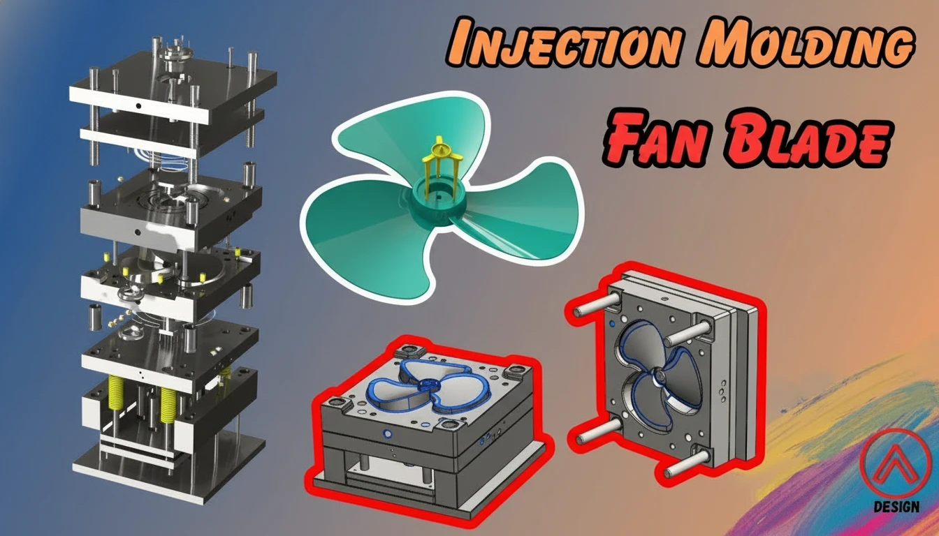 Injection Molding Precision HVAC Fan Blade