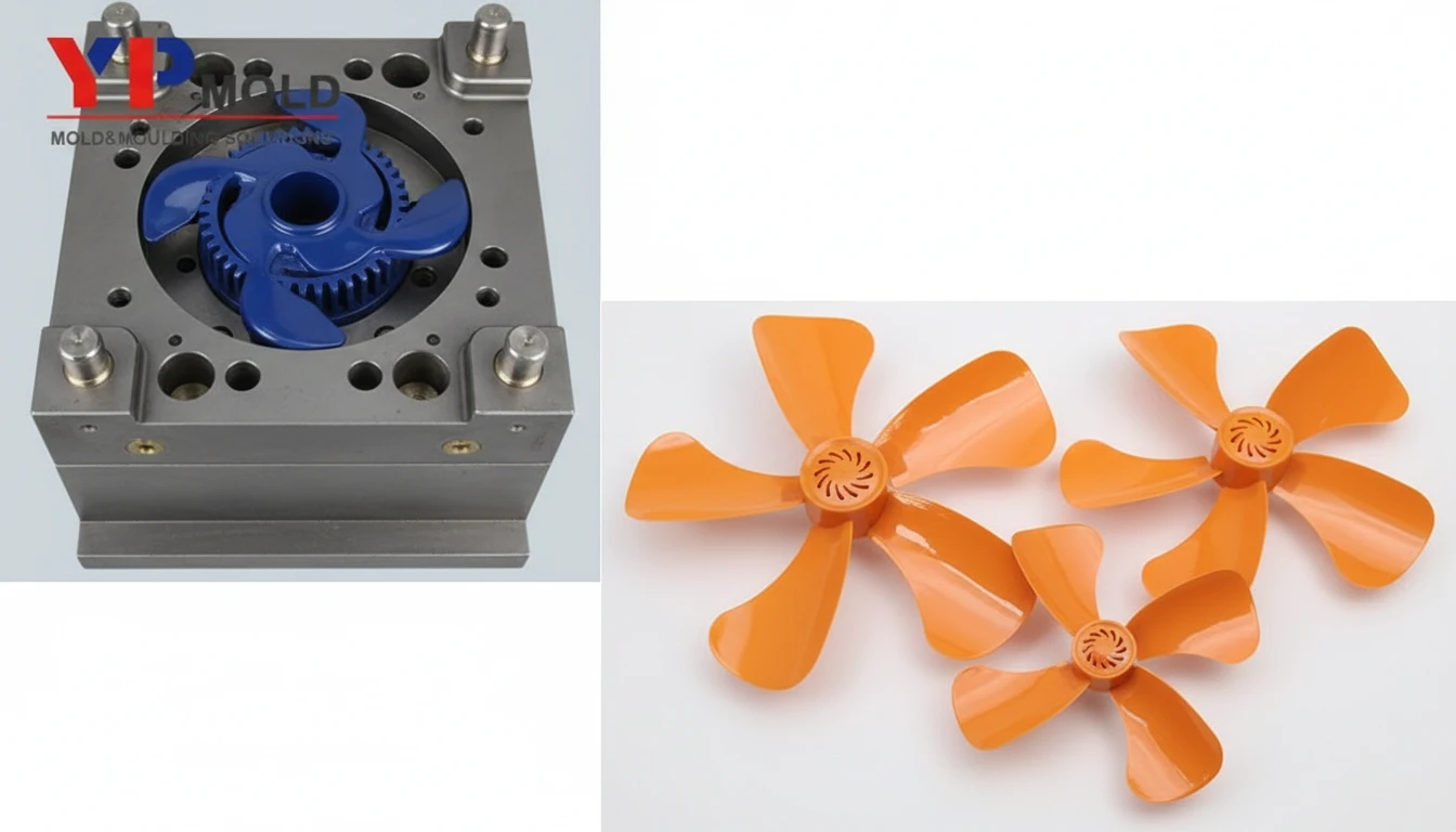 Injection Molding Precision HVAC Fan Blade