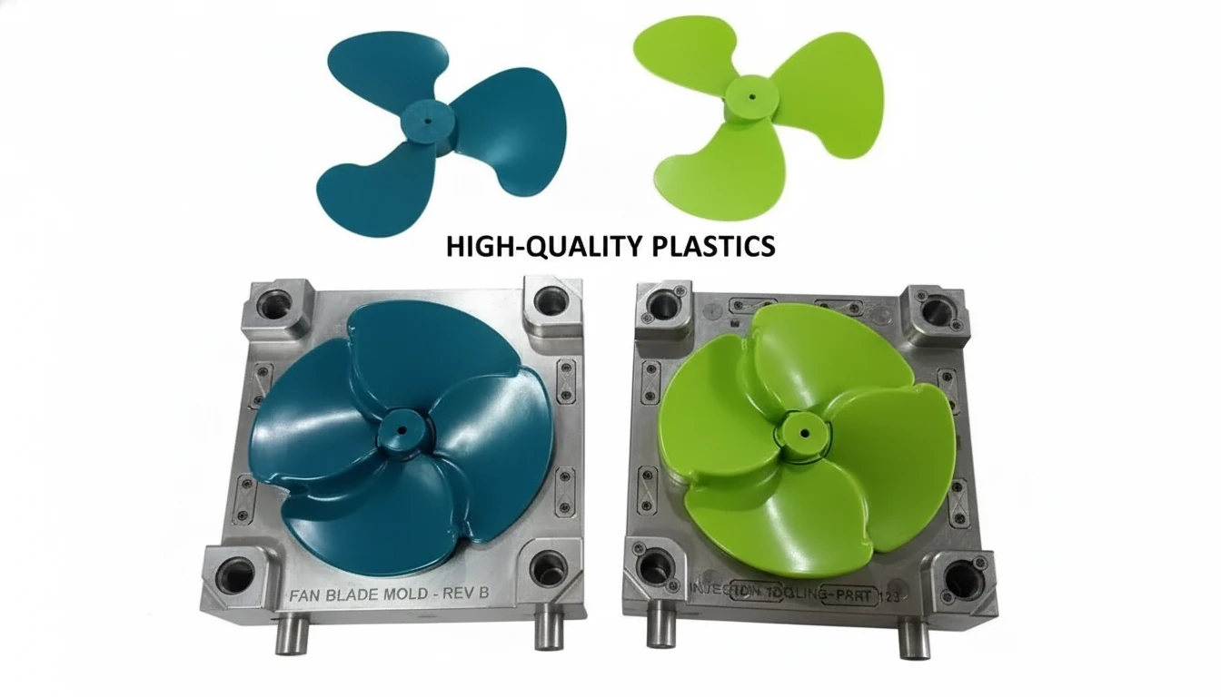 Injection Molding Precision HVAC Fan Blade
