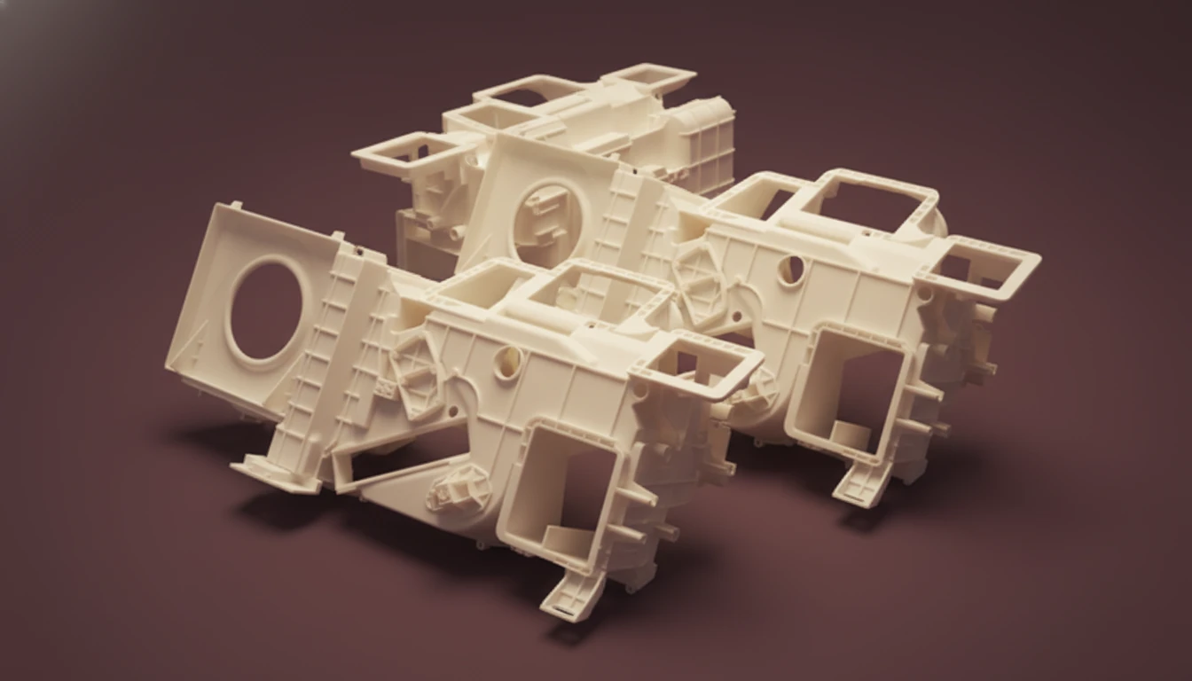 Various plastic HVAC components