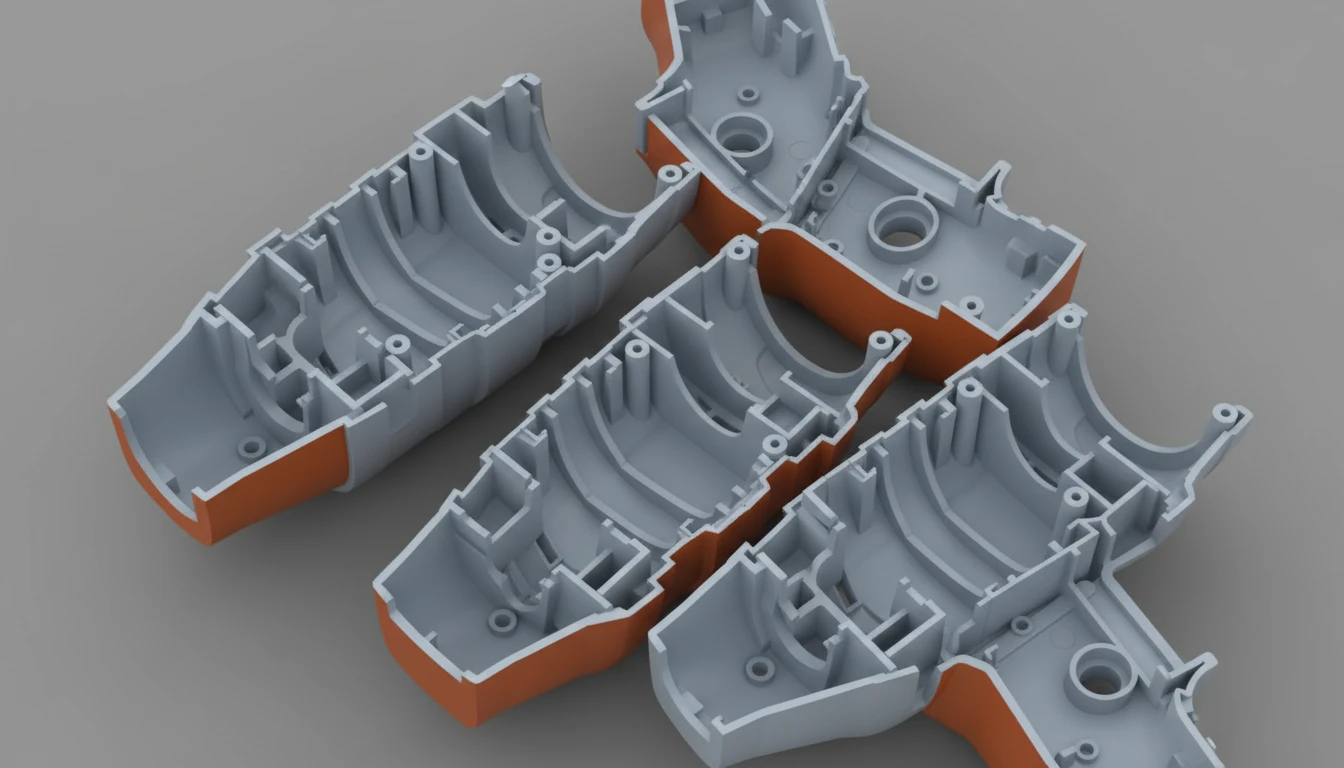 Plastic Fan Blade Design Silence HVAC Systems