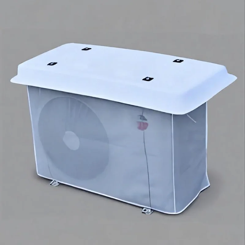 Blow molding process for HVAC protective covers