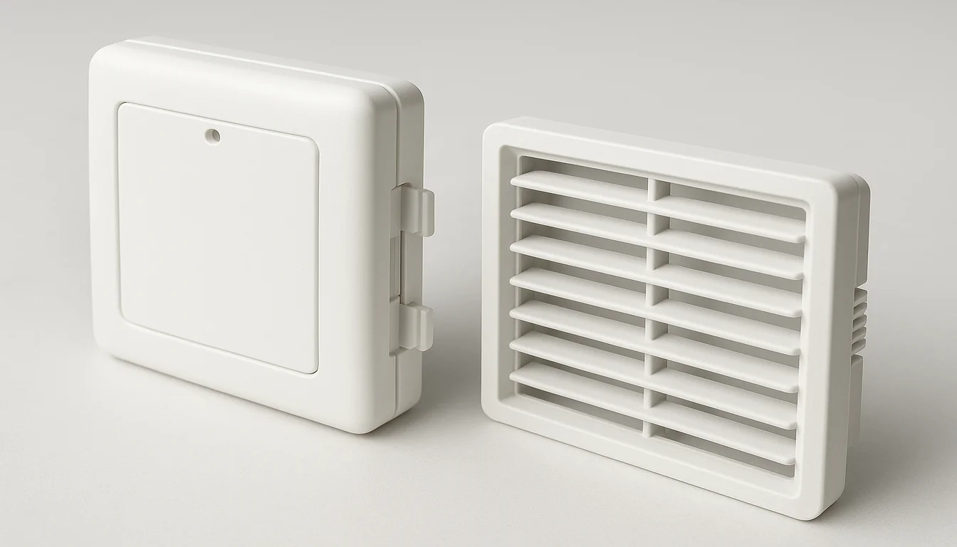 ABS HVAC thermostat housing
