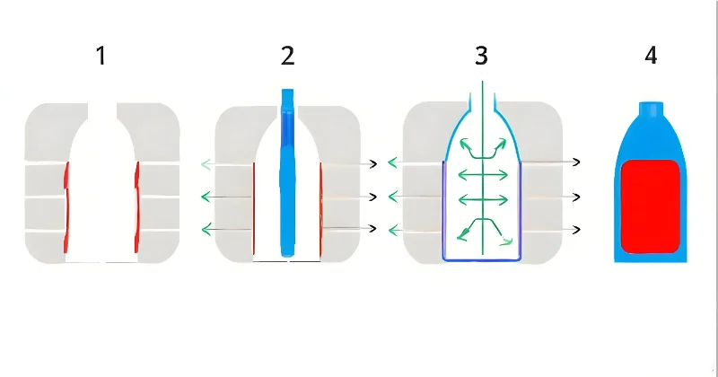 In-Mold-Etikettierungsprozess für HLK