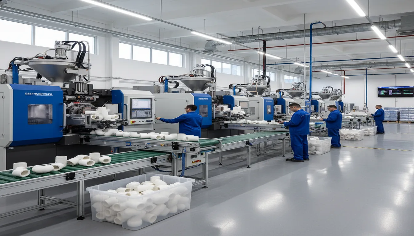 How Does Injection Molding Produce Precision Condensate Drain Fittings and Traps?