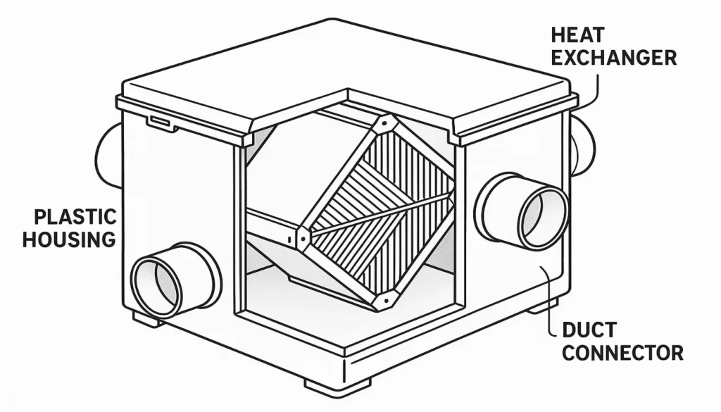 HRV Plastic Components: Materials, Design & Manufacturing