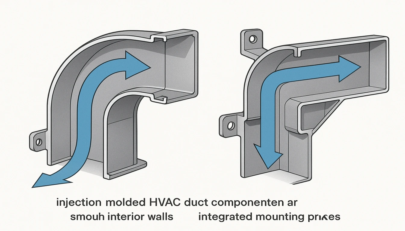 Commercial HVAC airflow and plastic component performance linked to standards