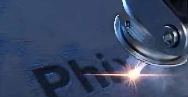 Laser etching process for HVAC parts
