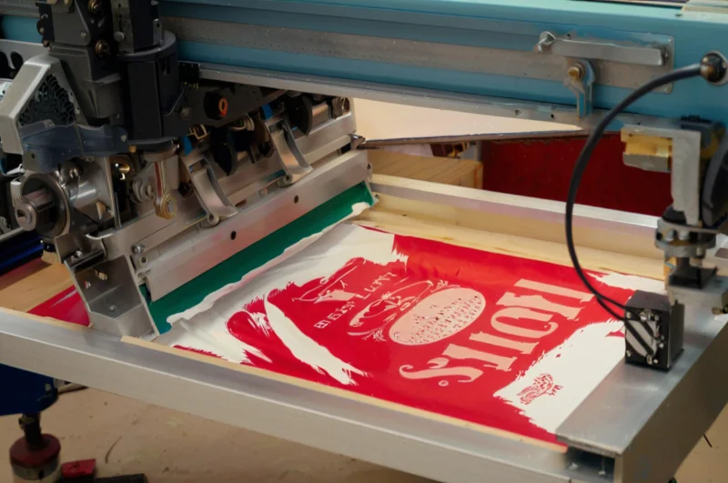 In-mold labeling process for HVAC