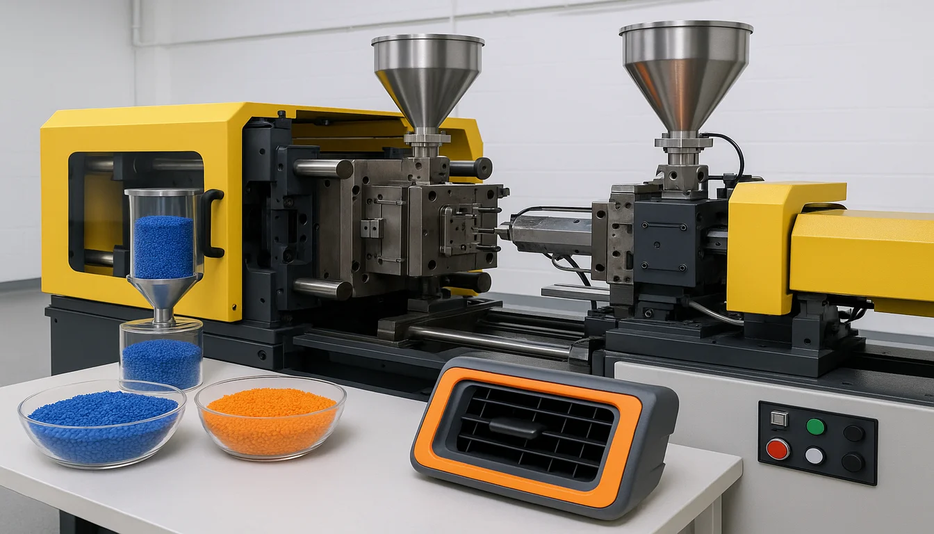 Two-shot molding process